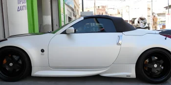 Ζάντα Nissan βαμμένη μαύρο με ηλεκτροστατική βαφή - 2
