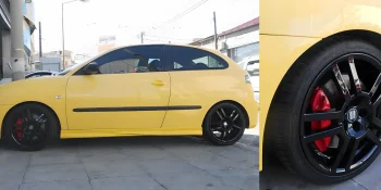 Ζάντα Seat βαμμένη μαύρο με ηλεκτροστατική βαφή - 2
