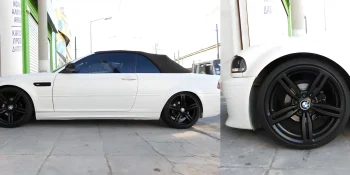 Ζάντα BMW βαμμένη μαύρο με ηλεκτροστατική βαφή - 2