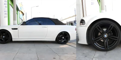 Ζάντα BMW βαμμένη μαύρο με ηλεκτροστατική βαφή - 2