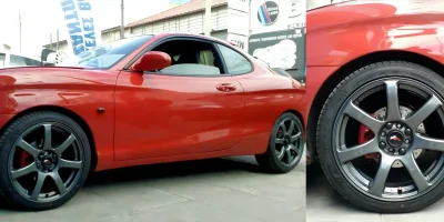 Ζάντα Mazda βαμμένη ανθρακί με ηλεκτροστατική βαφή - 2