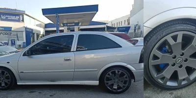 Ζάντα Opel βαμμένη ανθρακί με ηλεκτροστατική βαφή - 2