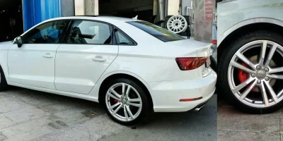 Διαμαντάρισμα ζάντας Audi
