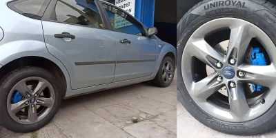 Ζάντα Ford βαμμένη ανθρακί με ηλεκτροστατική βαφή - 2