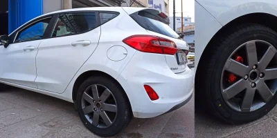 Ζάντα Ford βαμμένη ανθρακί με ηλεκτροστατική βαφή - 3