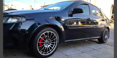 Ζάντα Chevrolet βαμμένη gun metal με ηλεκτροστατική βαφή