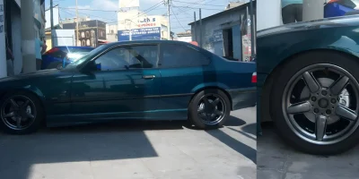 Ζάντα BMW βαμμένη gun metal με ηλεκτροστατική βαφή - 3