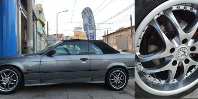 Ζάντα BMW βαμμένη gun metal με ηλεκτροστατική βαφή - 2