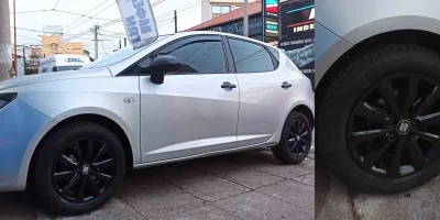 Ζάντα Seat βαμμένη μαύρο με ηλεκτροστατική βαφή - 10