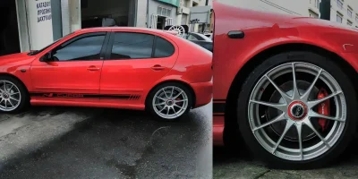 Ζάντα Seat βαμμένη ασημί με ηλεκτροστατική βαφή - 2