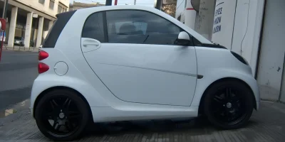Smart rim in black after electrostatic powder coating - 6