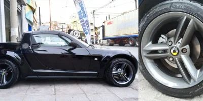 Smart rim in Charcoal after electrostatic powder coating - 2