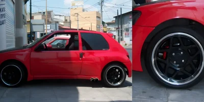 Ζάντα Peugeot θερμικό γυάλισμα με ηλεκτροστατική βαφή