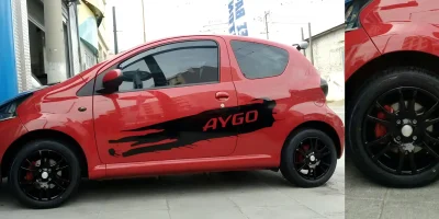 Ζάντα Toyota βαμμένη μαύρο με ηλεκτροστατική βαφή - 5
